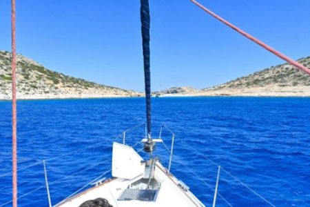 Saling experience in Greece